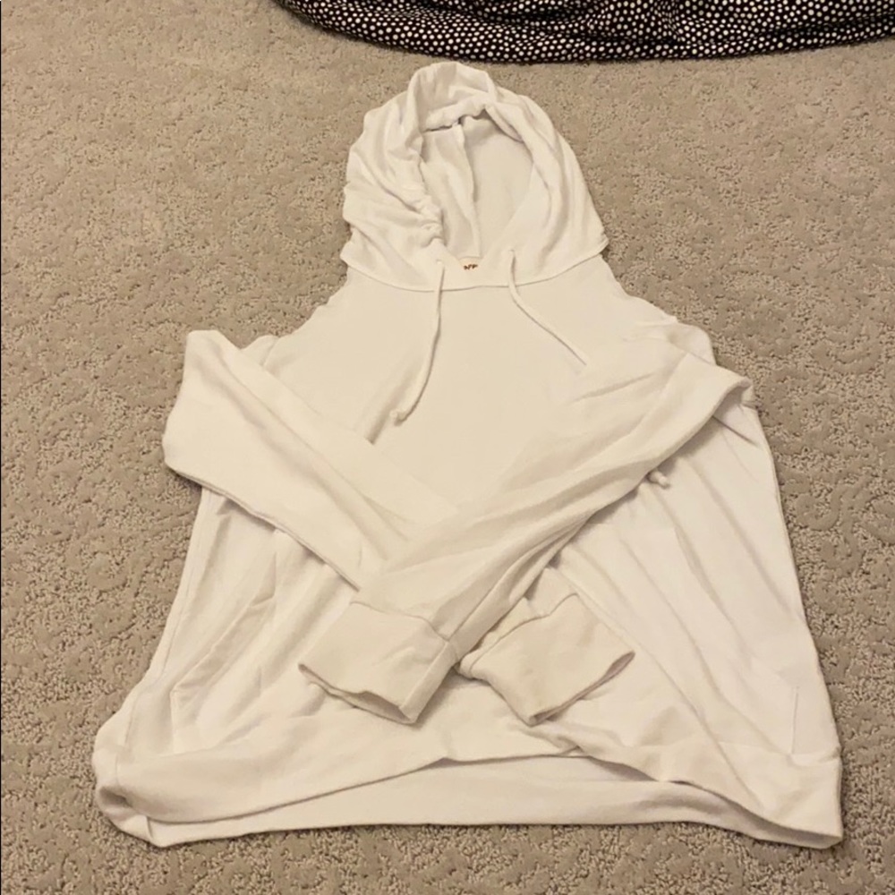 Cold shoulder hoodie